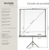 Écran de projection avec trépied - 178 x 178 cm Voir les images du produit 6