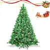 Sapin de Noël artificiel Jayseuw 210cm avec 1200 pointes Voir les images du produit 1