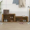 vidaXL Botník kouřový dub 150x35x45 cm odvozený výrobek ze Náhled obrázku produktu 3
