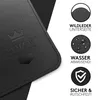 HAMZAM Kunstleder Schreibtischunterlage schwarz 90x40cm - Produktbild-Vorschau 5