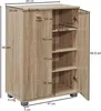 A diagram of a wooden cabinet with dimensions labeled. Náhled obrázku produktu
