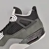 A close-up view of the heel and side of an Air Jordan 4 Retro sneaker. Náhled obrázku produktu