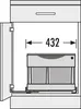 HAILO 3644821 Abfalltrennsystem 30 (18+12) Liter RAUMSPAR Produktbild-Vorschau 9