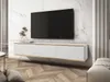 Tavolino per TV sospeso RUBEN 1 - bianco Anteprima dell’immagine prodotto 1
