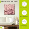 ARTland Leinwandbild Rosen Größe: 30x30 cm Produktbild-Vorschau 2