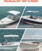 SucceBuy Copertura per barca Bimini-Top Tenda parasole (3 Anteprima dell’immagine prodotto 6