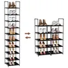 Sekey Schuhregal Schuhschrank mit 10 Ebenen , Schuhständer Produktbild-Vorschau 1