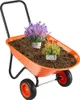Schubkarre Transportkarre 180 kg - Bauschubkarre Produktbild-Vorschau 1