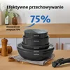 13-częściowy zestaw garnków na indukcję z odpinanymi Podgląd zdjęcia produktu 2