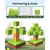 Magnetische Bausteine für Kinder – Set: Jungle House (128 Produktbild-Vorschau 2