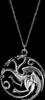 Collana e ciondolo Targaryen di Game of Thrones della Noble Anteprima dell’immagine prodotto 1