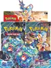 A display of Pokémon TCG: SV07 Stellar Crown booster packs and a booster box with a promotional cutout. Podgląd zdjęcia produktu