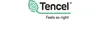The Tencel logo and slogan 'Feels so right' are displayed on a white background. Produktbild-Vorschau