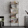 Skye Decor, Piante - Walnut, Black, Bücherregal, Nussbaum, Produktbild-Vorschau 2
