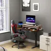 TRMLBE Höhenverstellbarer Schreibtisch 140x60cm Gaming Produktbild-Vorschau 7