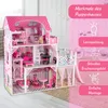 4iQ Grande maison de poupées en bois CELESTE 89x32,5x90 cm Voir les images du produit 4
