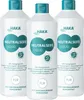 Three bottles of HAKA Neutralseife Liquid Pur are displayed side-by-side against a white background. Produktbild-Vorschau