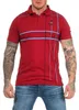 Herren Sport Polo Shirt Stretch Kurz-Arm; Rot 2XL Produktbild-Vorschau 1