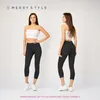 Merry Style Damen 3/4 Leggings aus Baumwolle MS10-199 Produktbild-Vorschau 2
