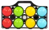 Idena - Gioco delle bocce con 8 bocce colorate, boccia Anteprima dell’immagine prodotto 3