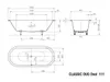 KALDEWEI Badewanne CLASSIC DUO OVAL alpinweiß Produktbild-Vorschau 3
