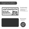 younikat Auto-Magnet-Schild Anfängerin Katze I 20 x 10 cm I Produktbild-Vorschau 3