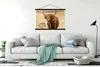 MuchoWow® Textilposter Schottisches Hochlandrind - Retro - Produktbild-Vorschau 3