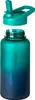 Trinkflasche 1L Sport Flasche Wasserflasche BPA frei grün Produktbild-Vorschau 6