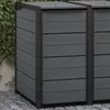 Keter Mülltonnenbox "Hide Away" 2x 240L Anthrazit - Produktbild-Vorschau 4