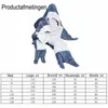 Minicee Hoodie Decke Hai mit Ärmeln Fleecedecke Gr. L bis Produktbild-Vorschau 6