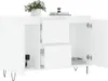 vidaXL Credenza bianca 101,5x35x70 cm Materiale a base di Anteprima dell’immagine prodotto 4