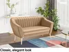 MEBLINI Mini Sofa Set 3-2-1 für Wohnzimmer - Mini Lounge Produktbild-Vorschau 3