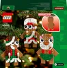 LEGO gingerbread figures hanging on a Christmas tree. Produktbild-Vorschau
