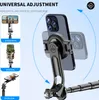 Výsuvný stativ pro selfie tyč pro telefon, max. délka 130 Náhled obrázku produktu 3