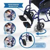Rollstuhl faltbar Mobiclinic Feststellbremse Sitzhöhe 45 cm Produktbild-Vorschau 7