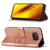 Xiaomi Poco X3 NFC Case, Butterfly Relief Flip Leather Case Voir les images du produit 2