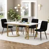 Flieks Essgruppe Esstisch mit 4 Esszimmerstuhl, Sitzgruppe Produktbild-Vorschau 1
