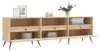 vidaXL TV-Schrank Sonoma-Eiche 150x30x44,5 cm Holzwerkstoff Produktbild-Vorschau 4