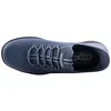 Top-down view of a blue Skechers sneaker. Náhled obrázku produktu