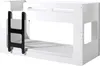 Vipack halbhohes Bett Luca Weiß 90x200 cm Liegefläche MDF Produktbild-Vorschau 7