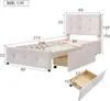 Fortuna-Lai Čalúnená posteľ 90 x 200 cm Jednolôžková posteľ Náhľad obrázku produktu 7