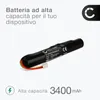 CELLONIC 1x Batteria per Altoparlante Compatibile con Bang Anteprima dell’immagine prodotto 2