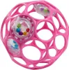 Oball Rattle 10 cm - Rosa NEU - Ball Greifling Rassel Baby Produktbild-Vorschau 1
