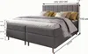 Masseno Boxspringbett IBIZA 140x200 cm Komplett-Set mit Produktbild-Vorschau 7