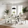 tectake® Křeslo Doé čalouněné 58 x 62 x 85 cm Náhled obrázku produktu 9