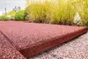 Fallschutzplatte 40 x 40 x 2,5 cm oxydrot Produktbild-Vorschau 2