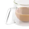Dvojstenný izolovaný sklenený pohár, tepelne odolný pohár, Náhľad obrázku produktu 7