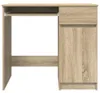 vidaXL Bureau Chêne Sonoma 86x49x76 cm Bois composite Voir les images du produit 6