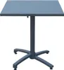A square table with a pedestal base, shown against a white background. Produktbild-Vorschau