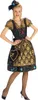 Dirndl Gloria für Damen | Schwarz Gold Größe: 36/38 Produktbild-Vorschau 2